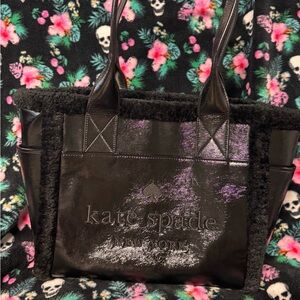 Kate Spade Jett Faux Shearling Tote